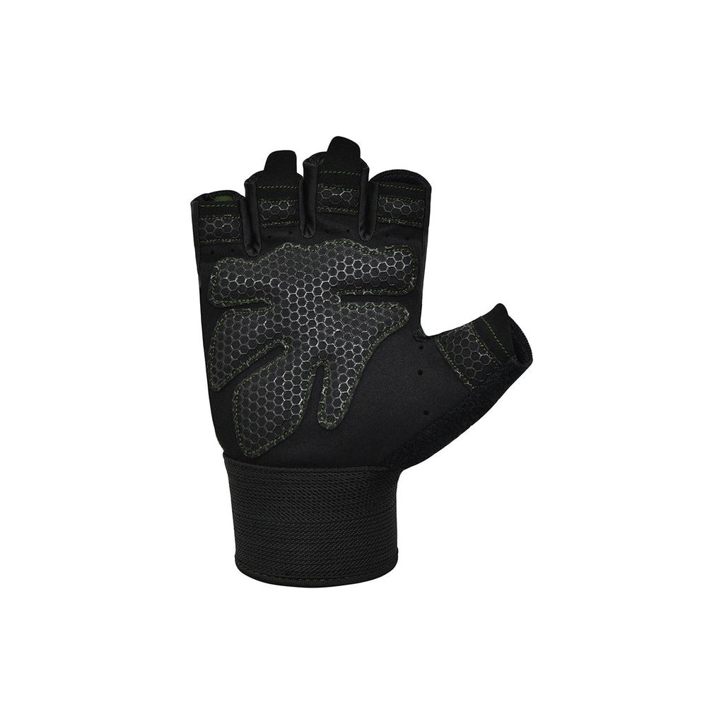 Рукавички для фітнесу RDX W1 Half Army Green Plus M (WGA-W1HA-M+) - зображення 3