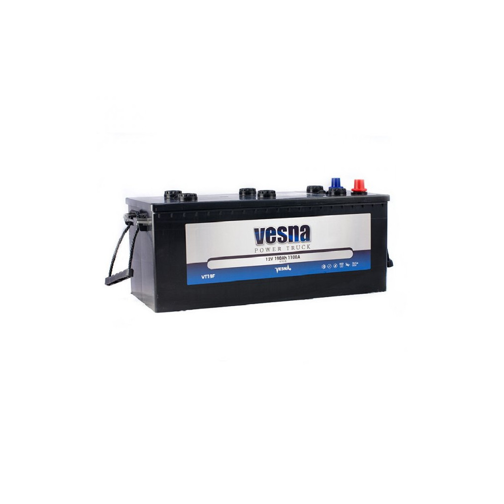 Акумулятор автомобільний Vesna 190 Ah/12V Truck (836 912) - зображення 1