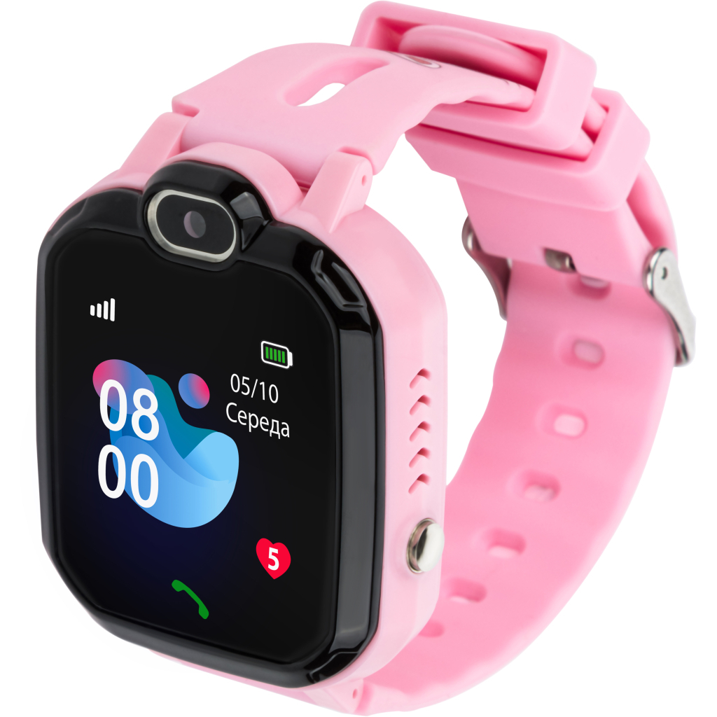 Смарт-годинник AURA A3 WIFI Pink (KWAA3P) - зображення 2