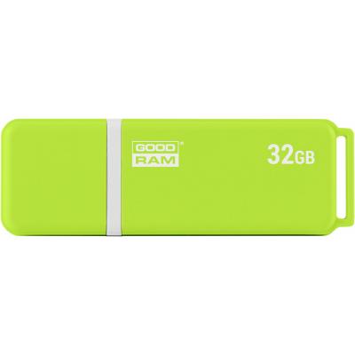 USB флеш накопичувач Goodram 32GB UMO2 Orange Green USB 2.0 (UMO2-0320OGR11) - зображення 1
