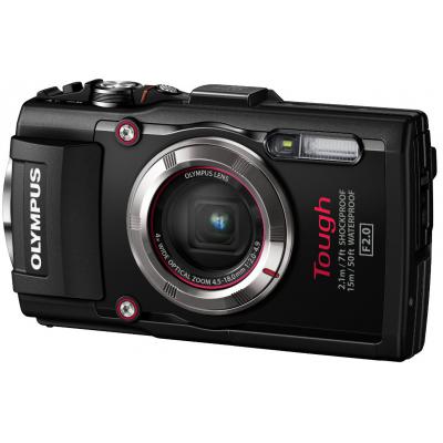 Цифровий фотоапарат Olympus TG-3 Black (V104140BE000) - зображення 4