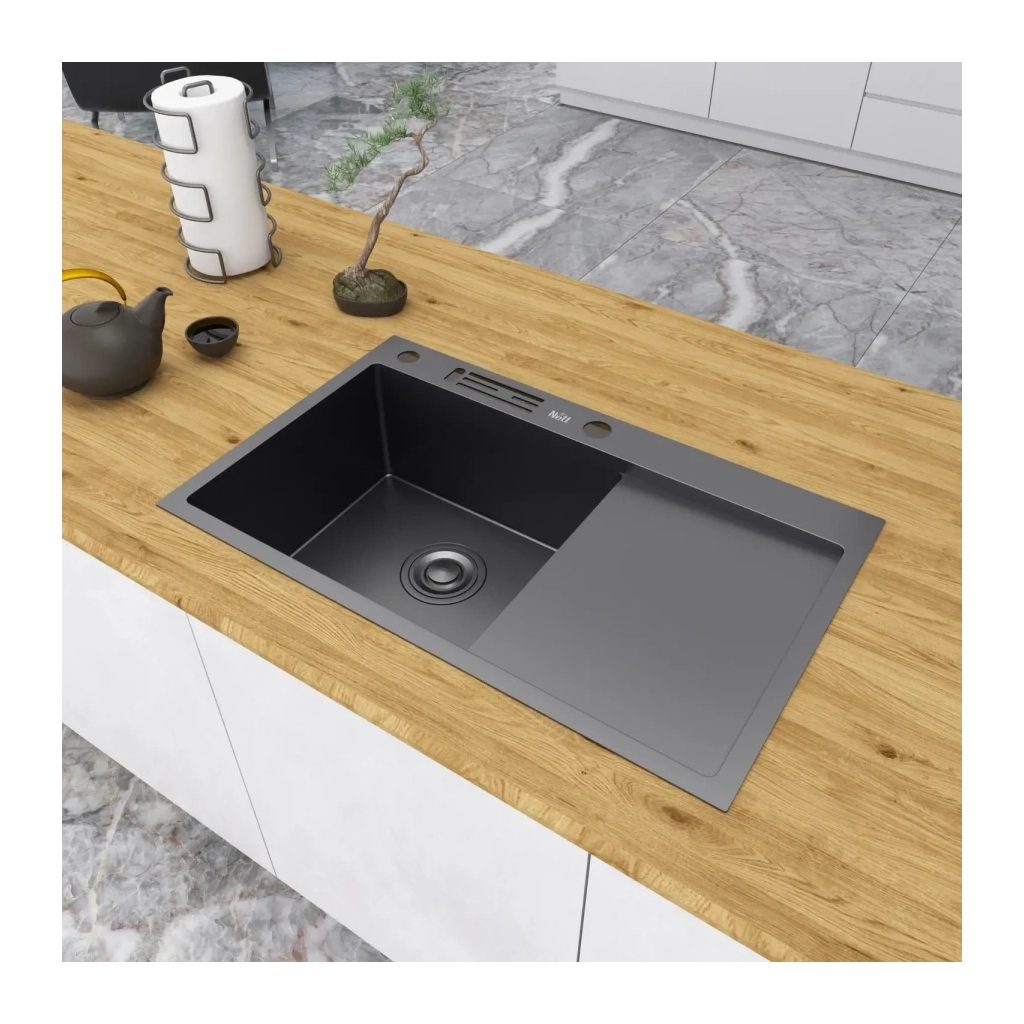 Мийка кухонна Nett NB-7848(R) (040625) - зображення 8