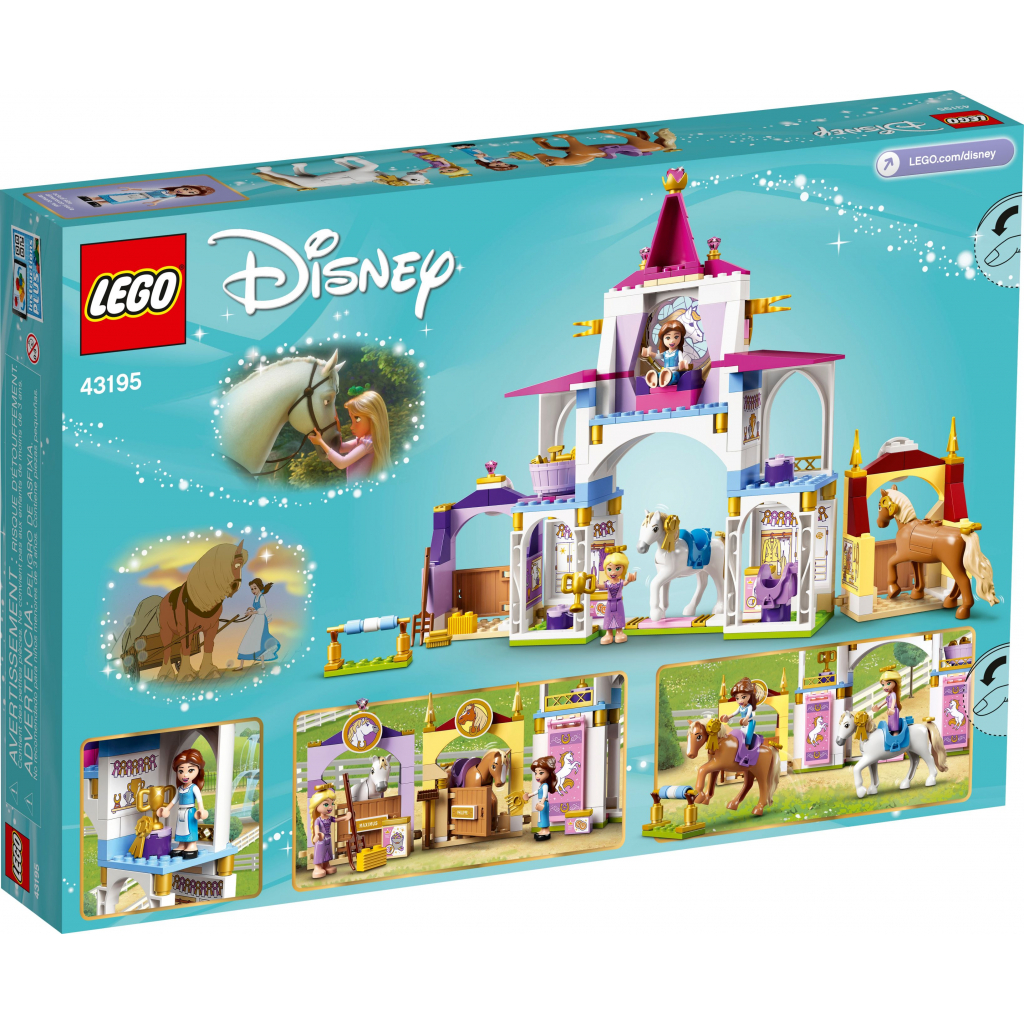 Конструктор LEGO Disney Princess Королівська стайня Белль і Рапунцель 239 деталей (43195) - зображення 8