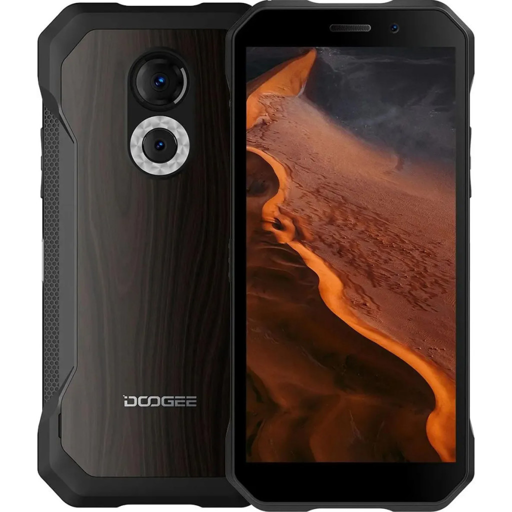 Мобільний телефон Doogee S61 Pro 8/128GB Wood Grain - зображення 1