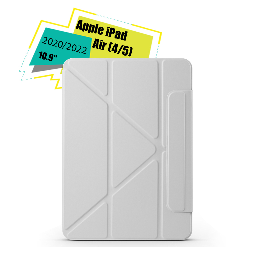 Чохол до планшета BeCover Ultra Slim Origami Magnetic Apple iPad Air (4/5) 2020/2022 10.9" Gray (712954) - зображення 1