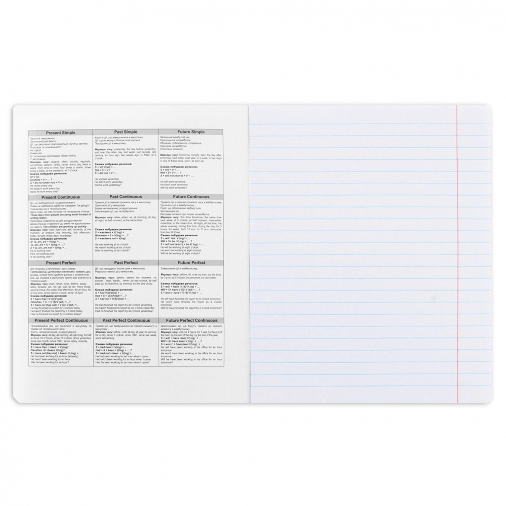 Зошит Yes предметний АНГЛІЙСЬКА МОВА Black cat 48 аркушів, лінія (767478) - зображення 3