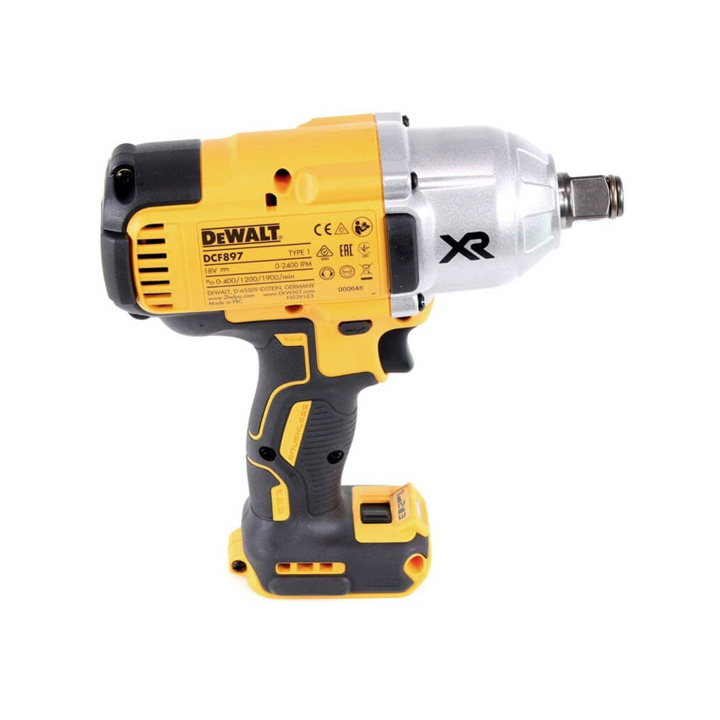 Гайковерт DeWALT 18 В XR Li-lon, 950 Нм (без АКБ та ЗП) + DCB184 (DCF897NT+DCB184) - зображення 2
