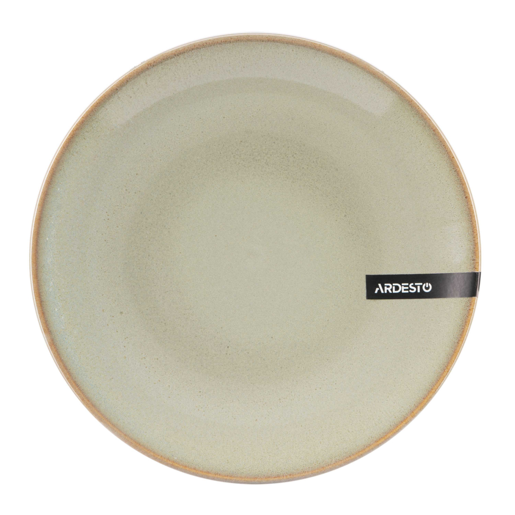 Тарілка Ardesto Lecco Сіра 19,5 см Десертна (AR2919LRG) - зображення 5