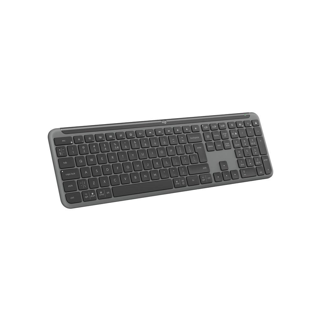 Клавіатура Logitech K950 Bluetooth/Wireless UA Graphite (920-012465) - зображення 1