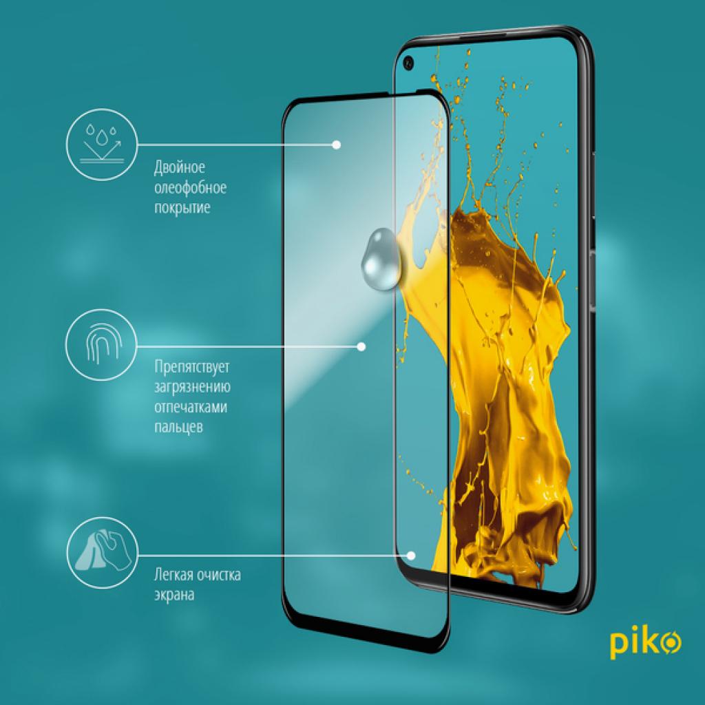 Плівка захисна Piko Full Glue Huawei P40 Lite black (1283126497865) - зображення 4