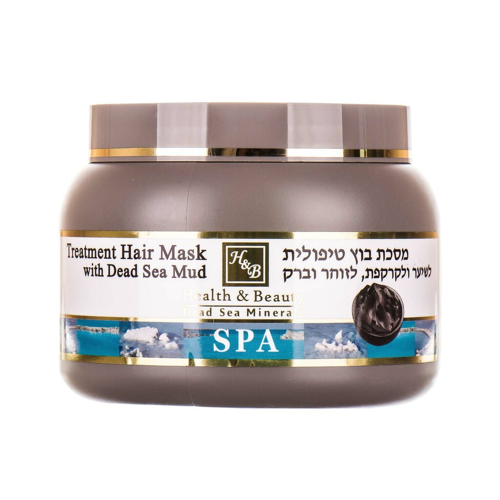Маска для волосся Health and Beauty З гряззю Мертвого моря 250 мл (7290014043565) - зображення 1