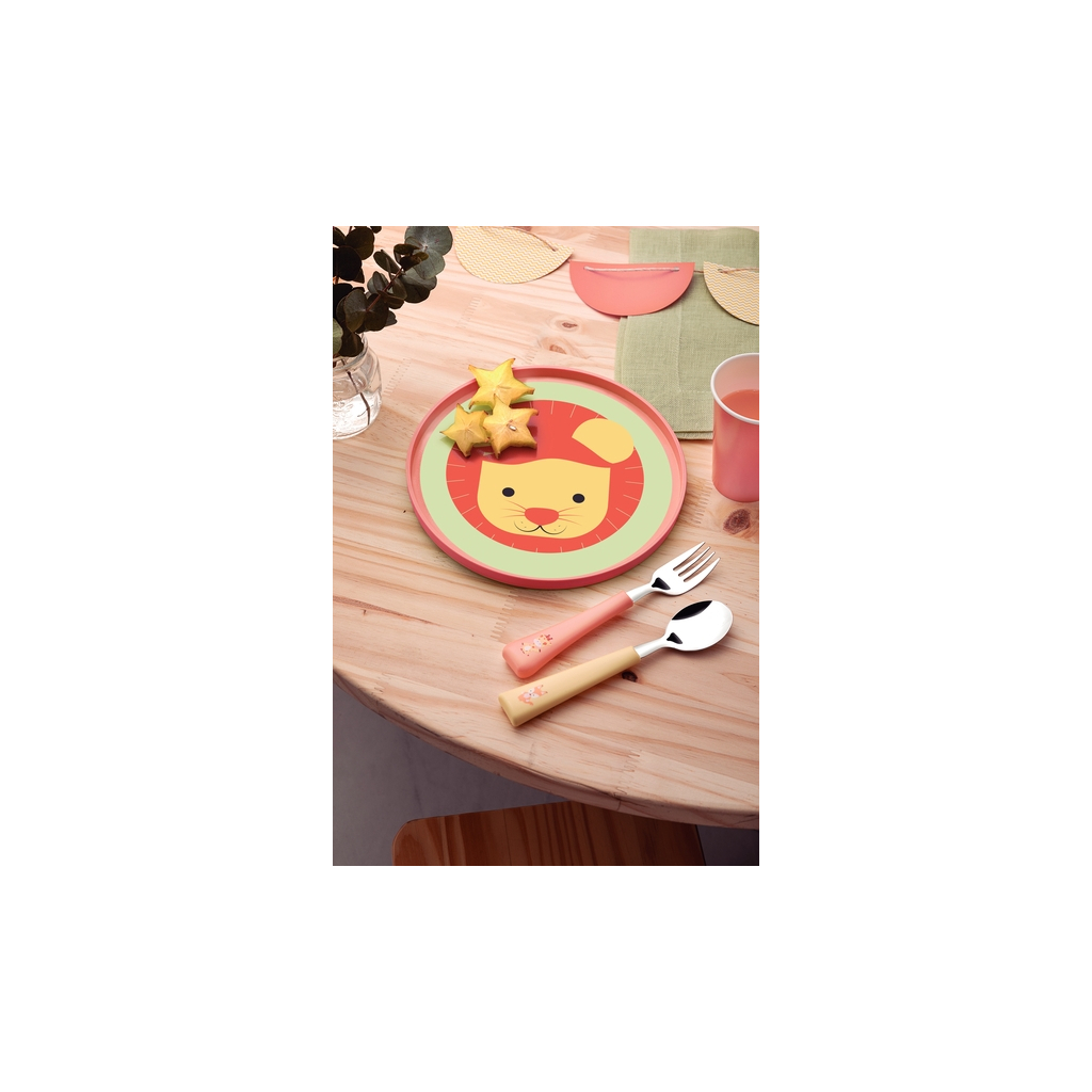 Набір дитячого посуду Tramontina Baby Friends 23797/907 3 предмети (6710901) - зображення 4