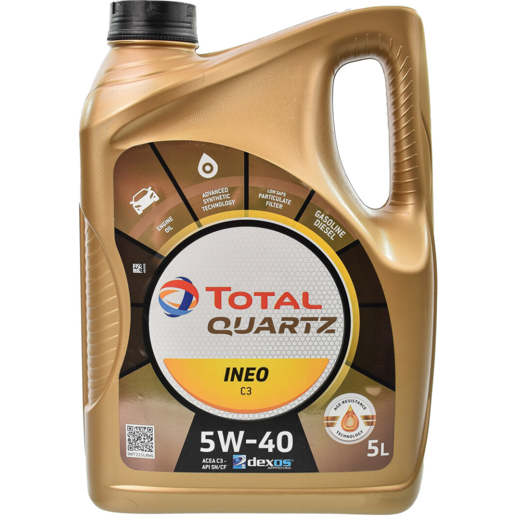 Моторна олива Total QUARTZ Ineo C3 5w40 5л (213790) - зображення 1