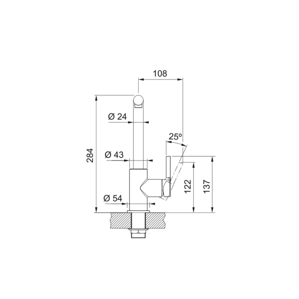 Змішувач Franke Lina L Shape (115.0728.480) - зображення 3
