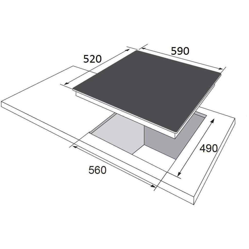 Комплект вбудованої техніки Hansa FCGW68329 - picture 12