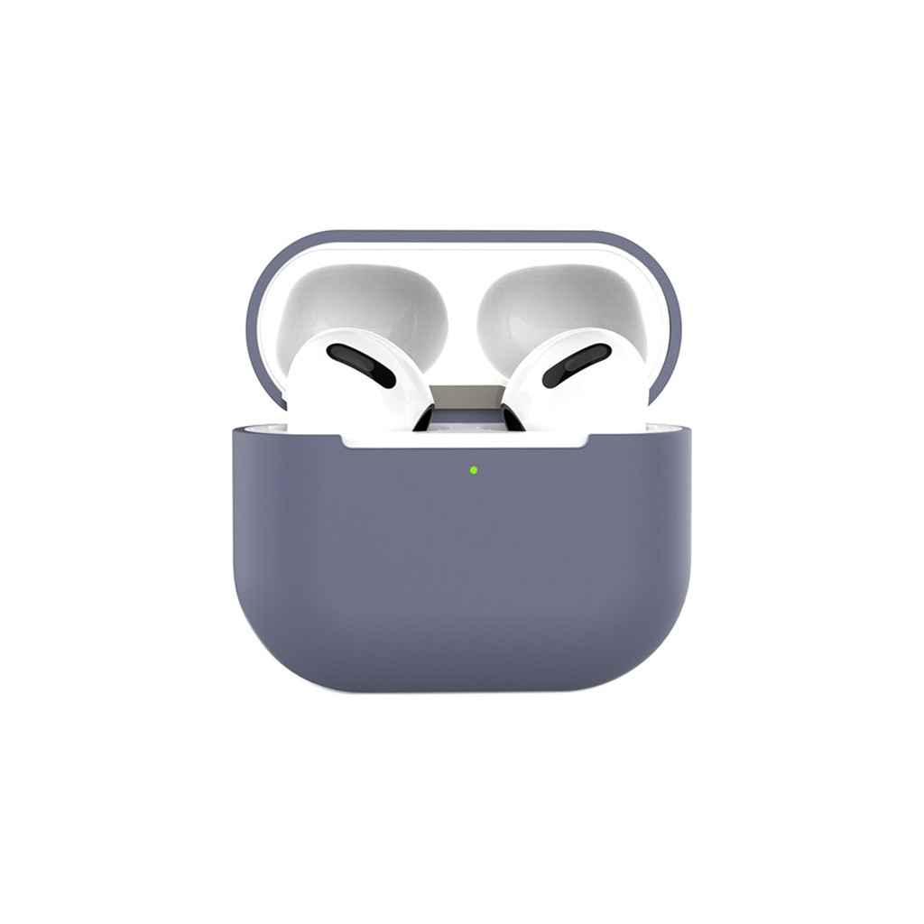 Чохол для навушників BeCover Silicon для Apple AirPods (3nd Gen) Light Purple (707183) - зображення 1