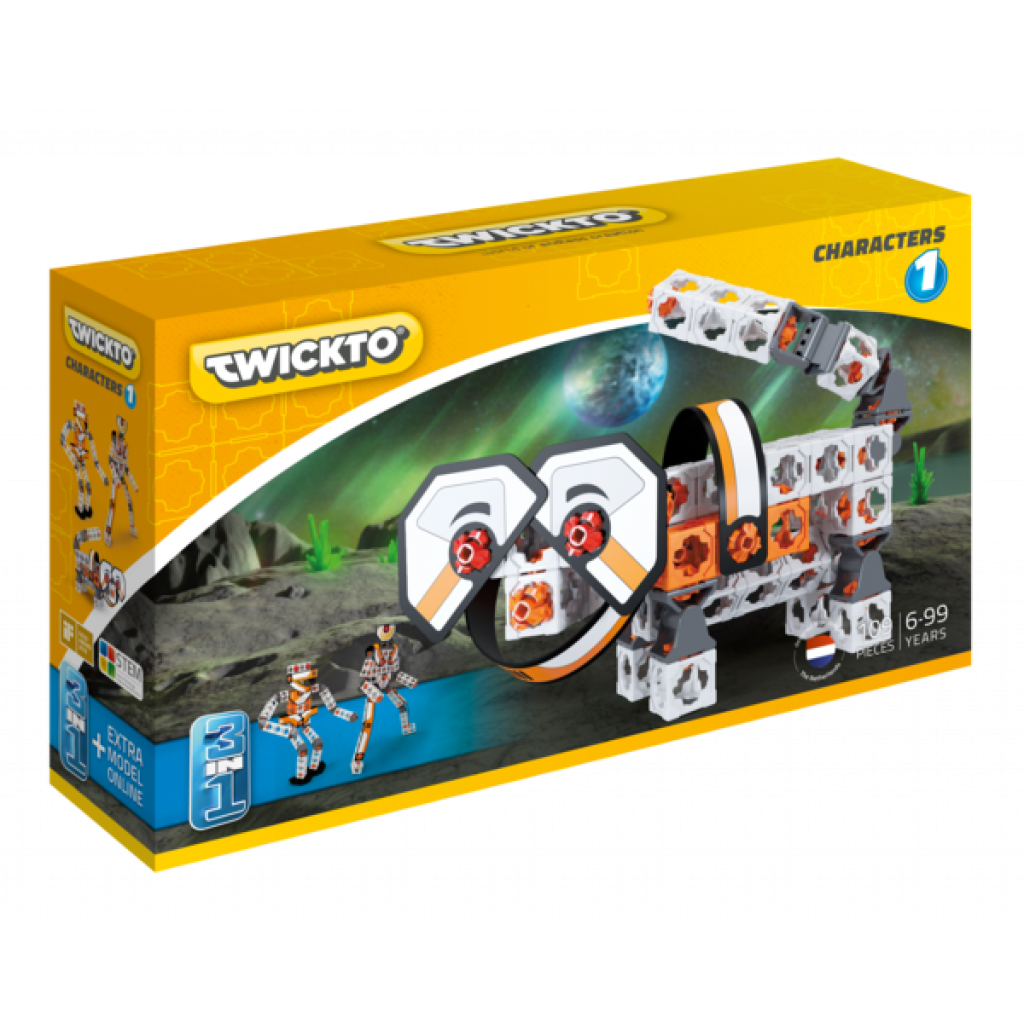 Конструктор Twickto Characters #1 109 елементів (15073827) - зображення 4