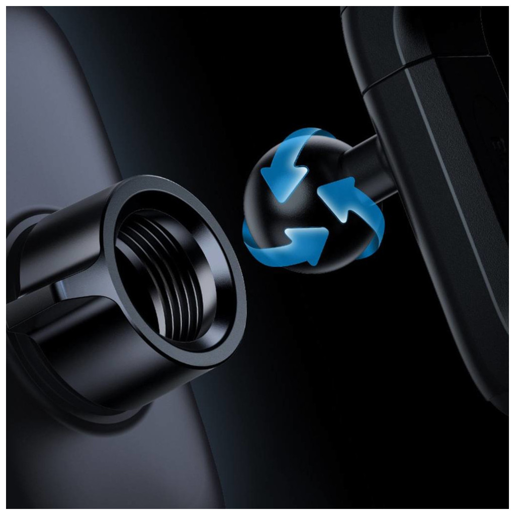 Універсальний автотримач Baseus Metal Age II Gravity Car Moun (SUJS000013) - изображение 9