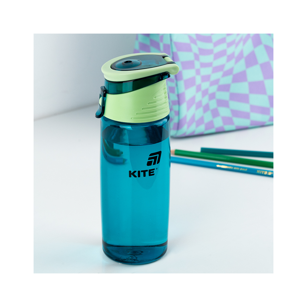 Поїльник-непроливайка Kite 550 мл, смарагдова (K25-401-2) - зображення 3