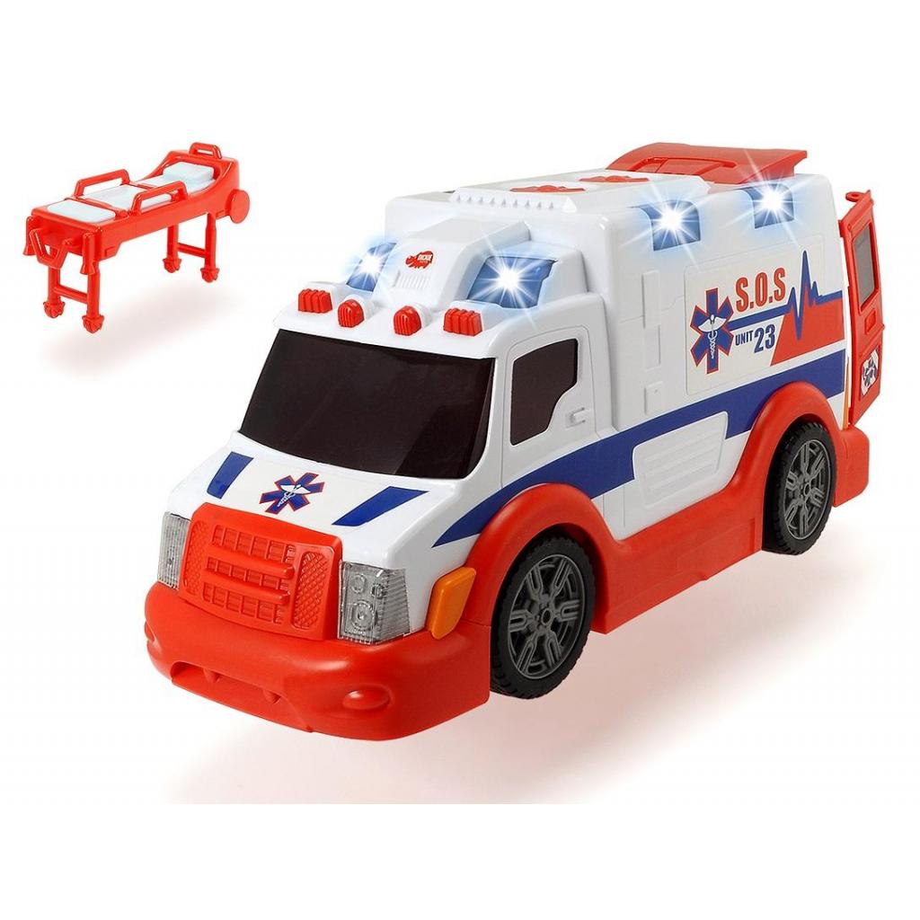 Спецтехніка Dickie Toys Швидка допомога 33 см: звук, світло (3308360) - зображення 3