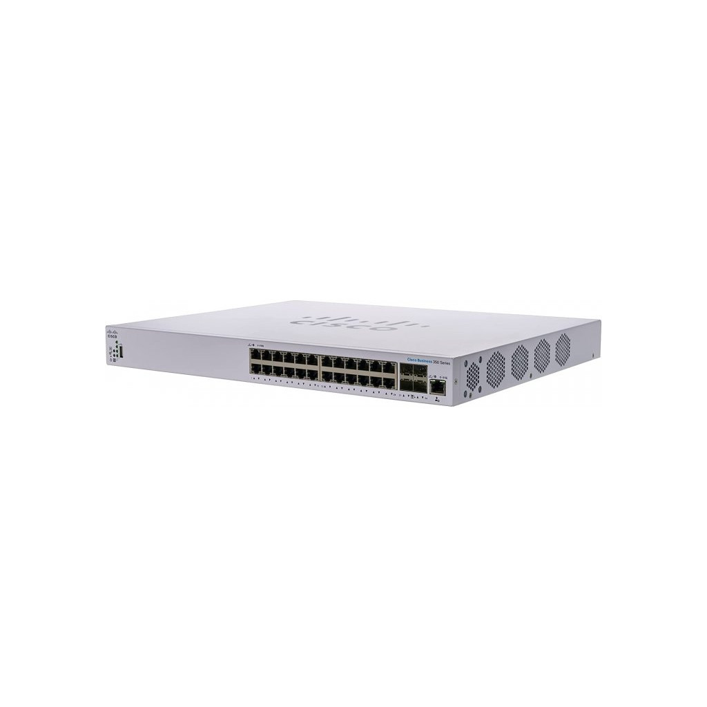 Комутатор мережевий Cisco CBS350-24XS-EU - зображення 1