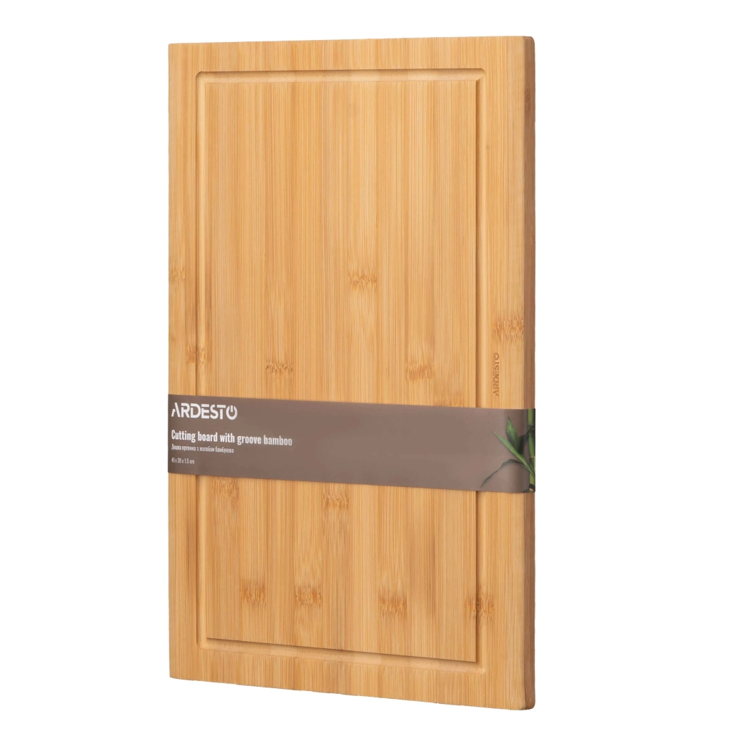 Дошка для нарізання Ardesto Midori 40 х 28 х 1.5 см, бамбук (AR1440BA) - зображення 1