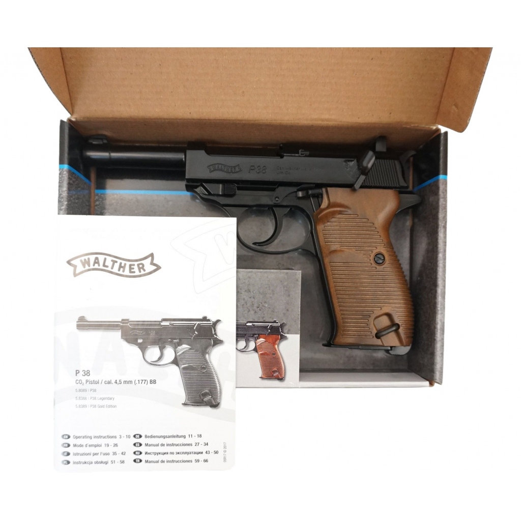 Пневматичний пістолет Umarex Walther CP38 Blowback (5.8089) - зображення 7