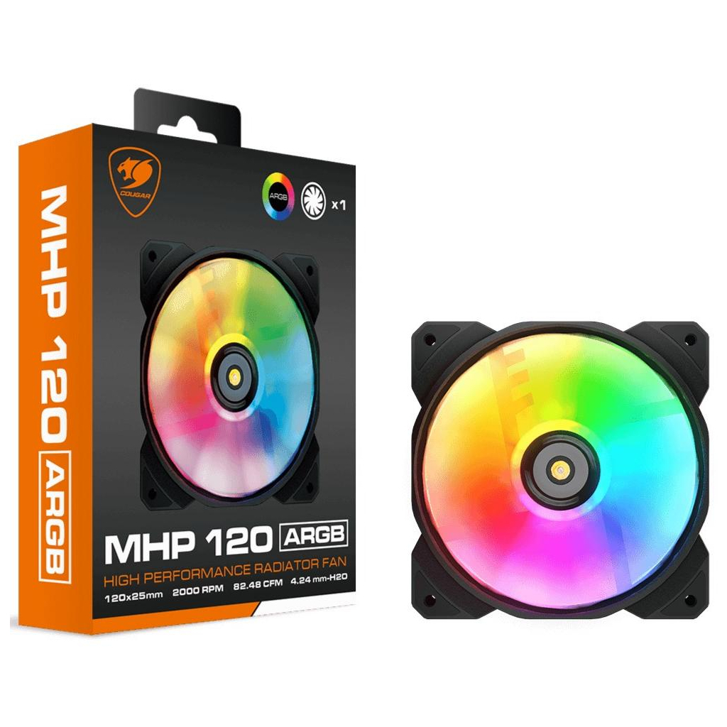 Кулер до корпусу Cougar MHP 120 ARGB - зображення 7