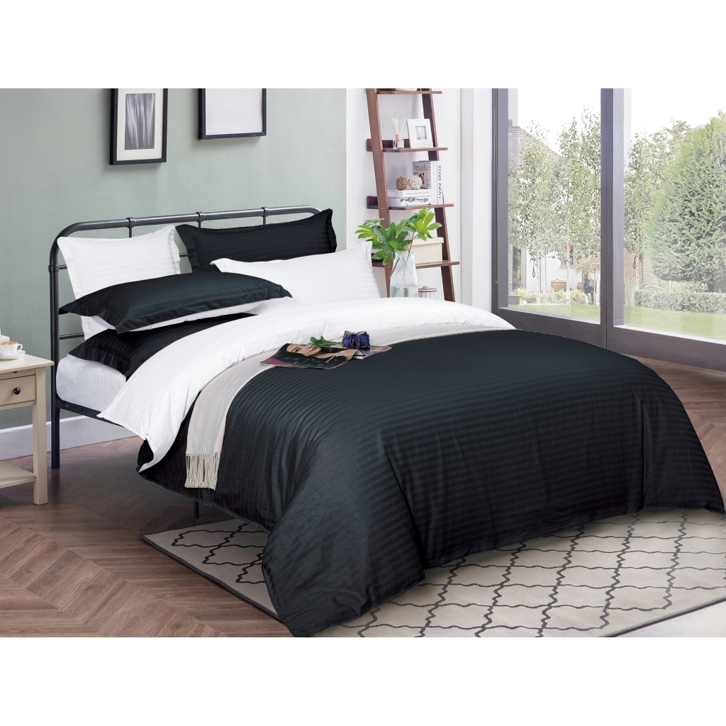Постільна білизна MirSon Satin Stripe 30-0021 + 30-0001 Atanelly 110х140 Дитяча (2200005247396) - зображення 1
