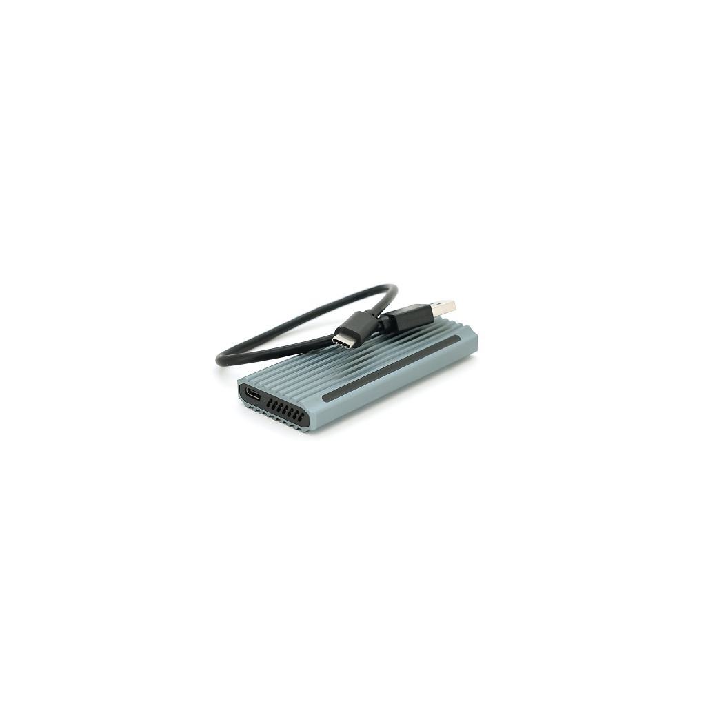 Кишеня зовнішня Voltronic M4 USB 3.1 to M.2 NVMe USB-C 10Gbps (M4 3.1) - зображення 1