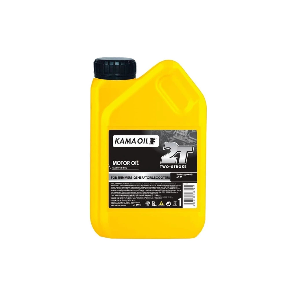 Моторна олива Kama-Oil Супер-2Т 1л - зображення 1