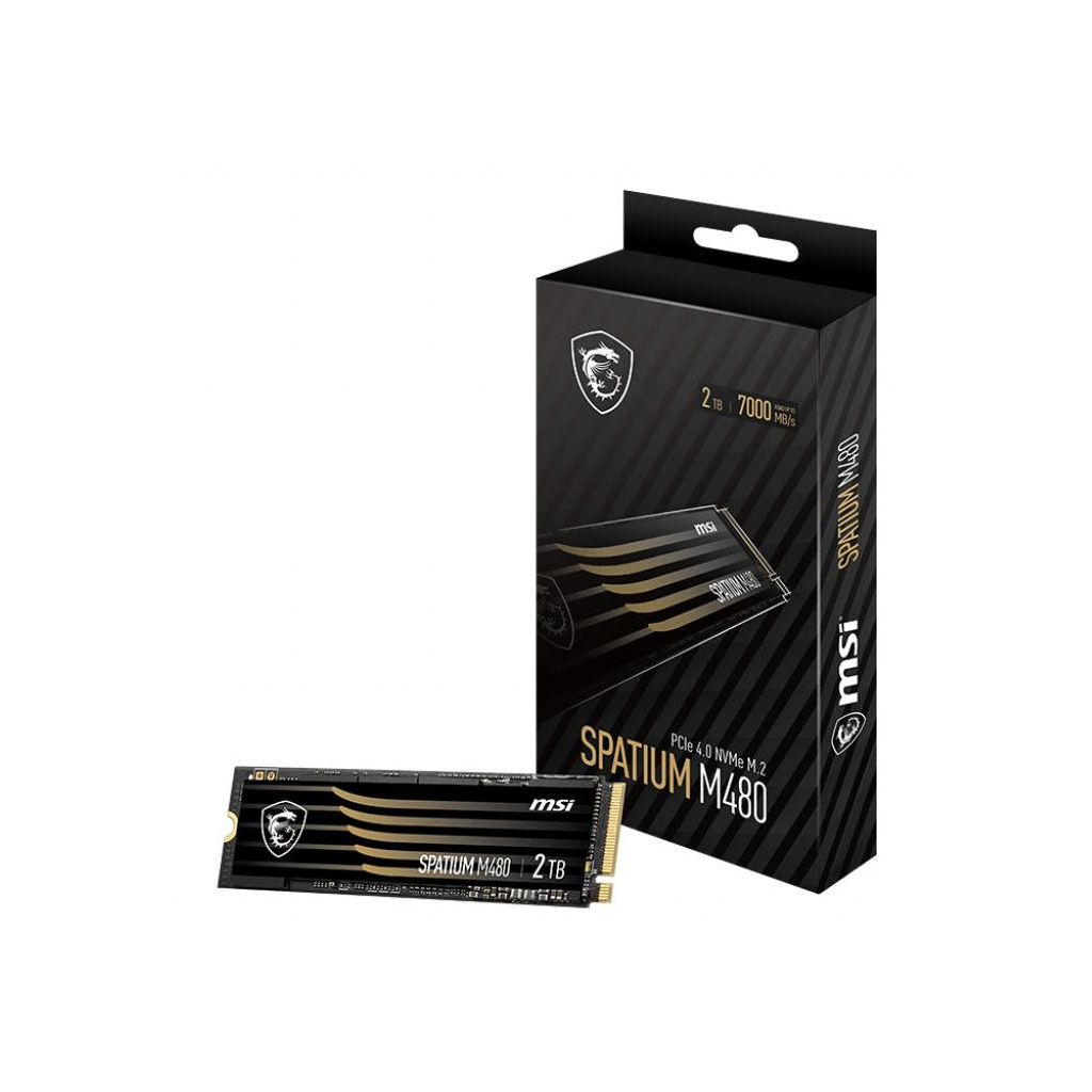 Накопичувач SSD M.2 2280 2TB SPATIUM M480 MSI (S78-440Q100-P83) - зображення 5