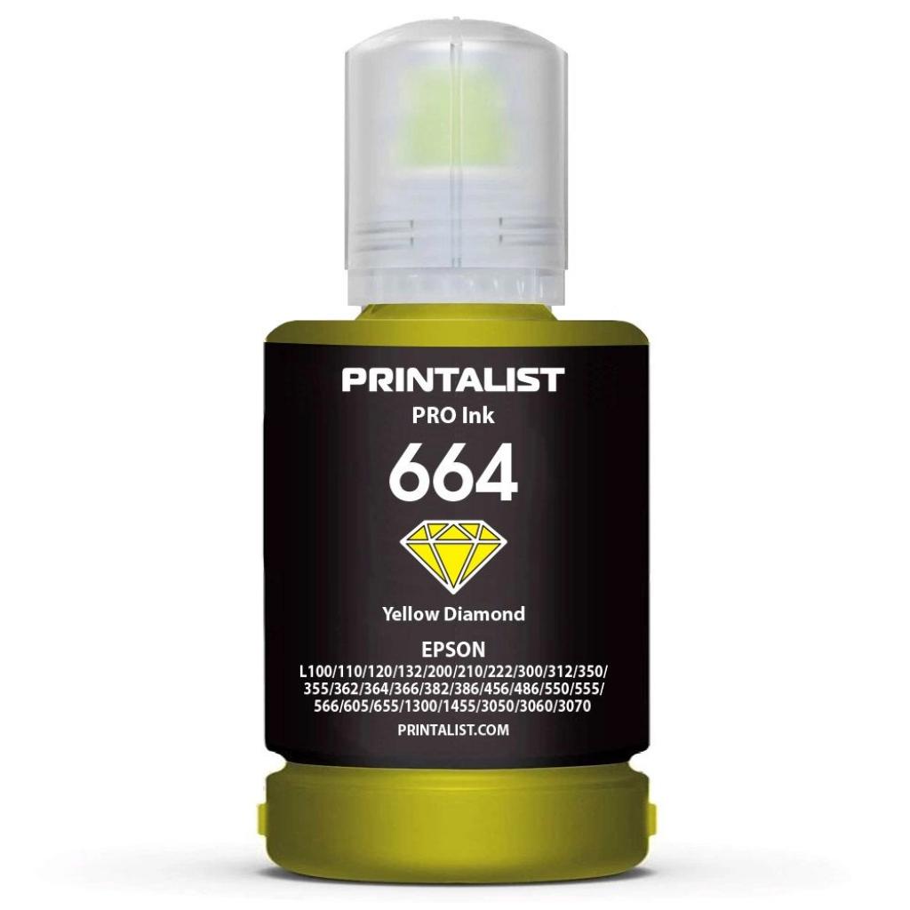 Чорнило Printalist Epson L110/L210/L300 140г Yellow (PL664Y) - зображення 1