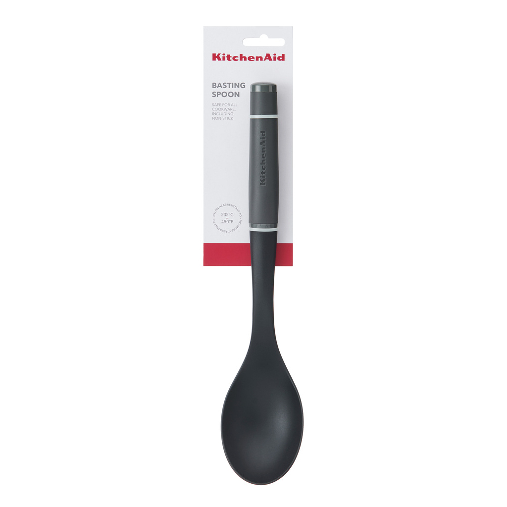 Ложка кухарська KitchenAid Coreline для сервіровки, 34 см, сіра (KAS003OHCGG) - изображение 2