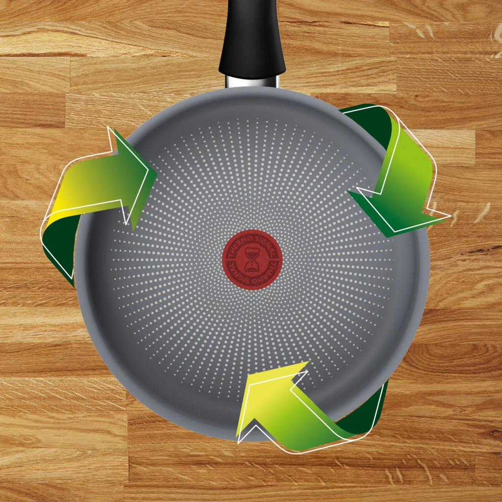 Сотейник Tefal Halo 24см сірий (C3123253) - зображення 4