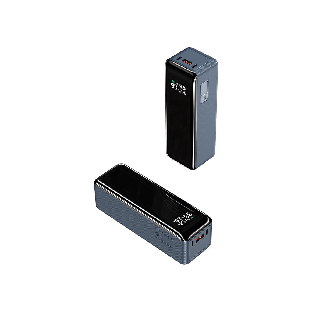 Батарея універсальна Atria 30000mAh PD/3.1/160W(Max)80W+80W, QC/3.0/22.5W, Blue (WPD-160SB) - зображення 2