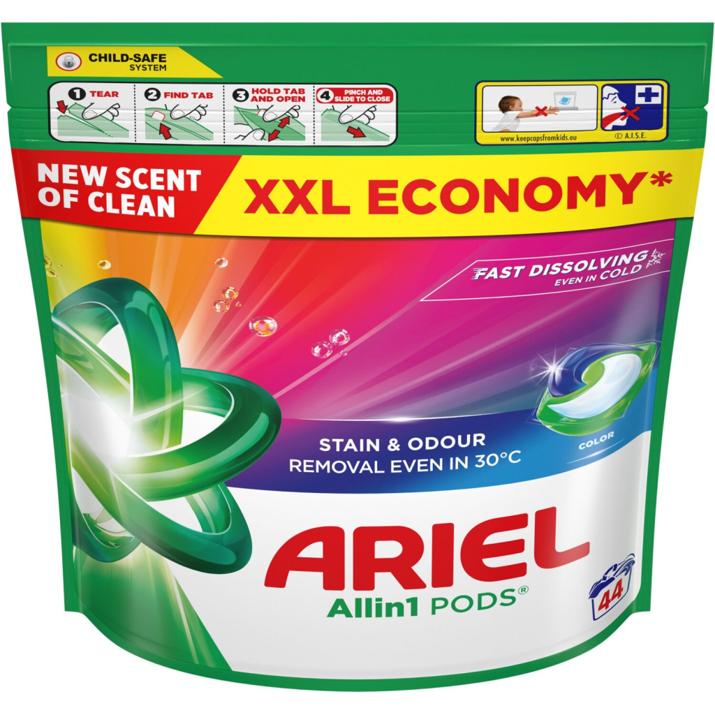 Капсули для прання Ariel Pods All-in-1 Color Для кольорового 44 шт. (8700216764544) - изображение 2