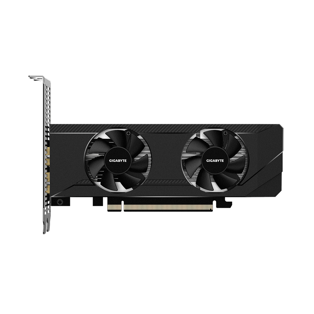 Відеокарта GIGABYTE Radeon RX 6400 4Gb LP (GV-R64D6-4GL) - зображення 2