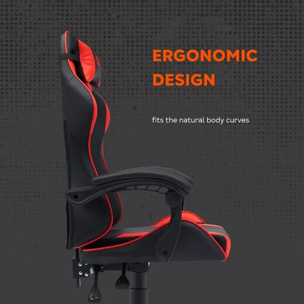 Крісло ігрове Canyon Core SGCH2 Black/Red (CNE-SGCH2R) - зображення 6