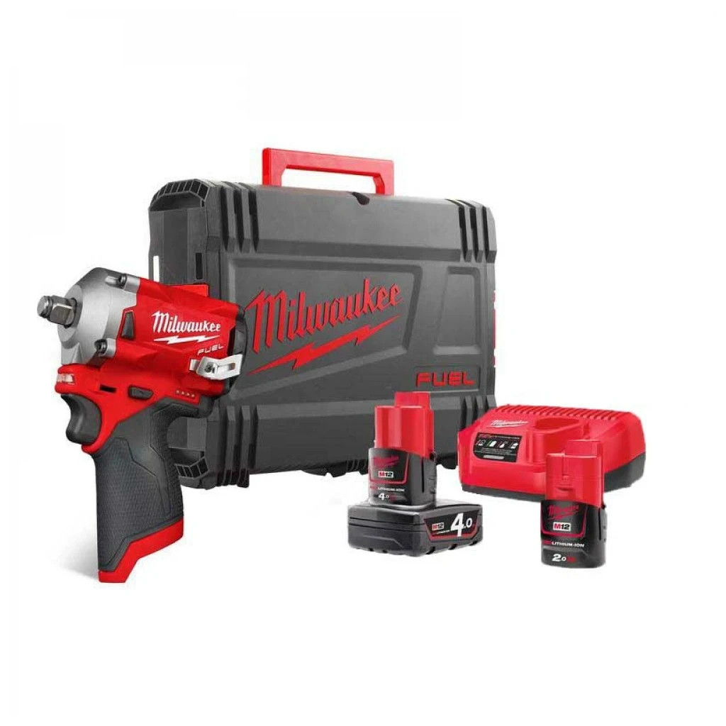 Гайковерт Milwaukee 1/2", M12 FIWF12-422X, 339 Нм, 2Ah (4933464616) - изображение 2