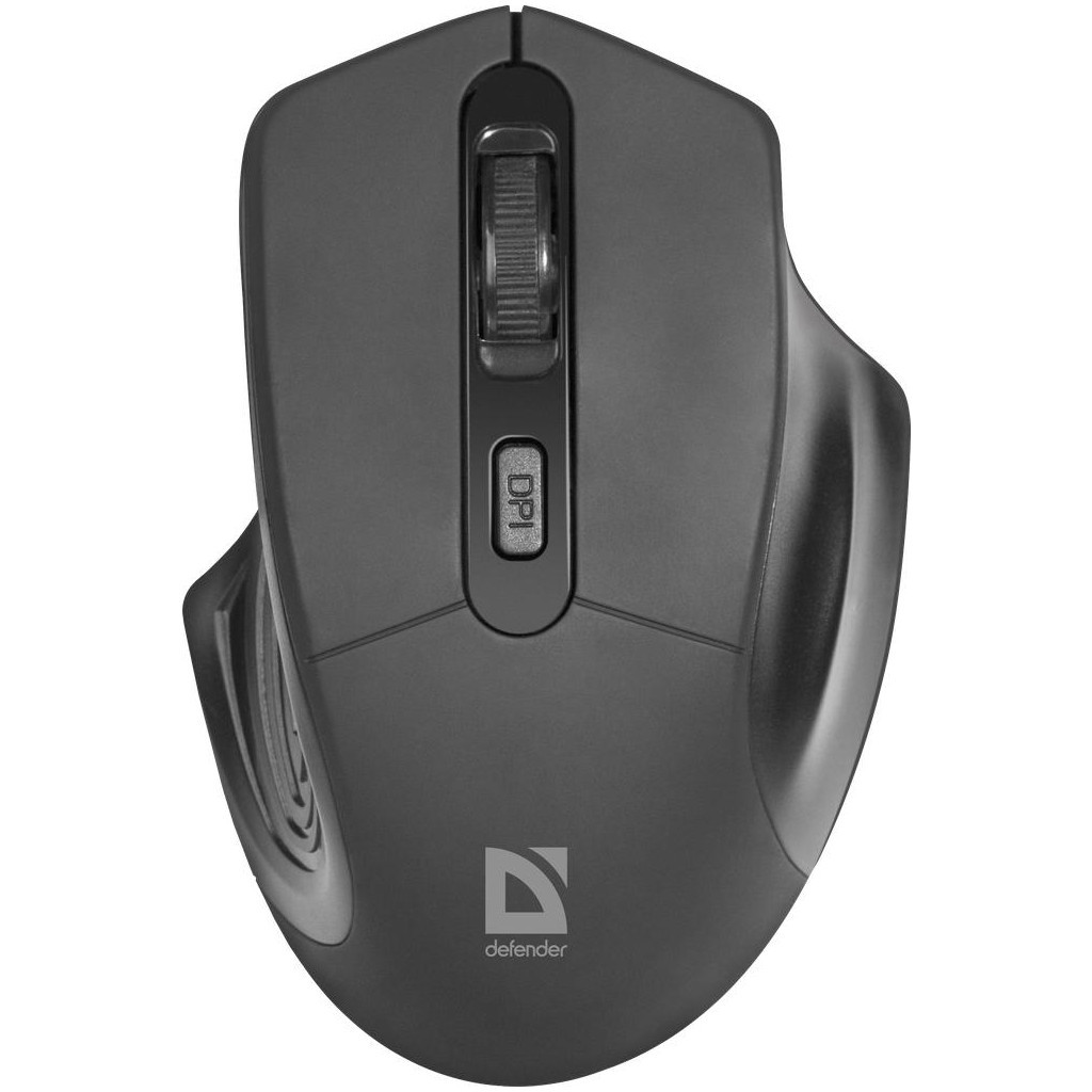 Мишка Defender Datum MB-345 Black (52345) - зображення 2
