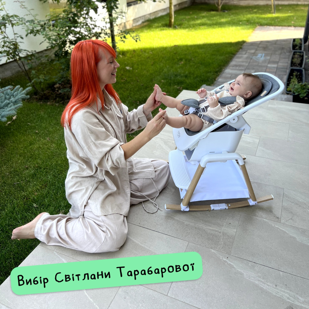Крісло-гойдалка Tutti Bambini Bambini Nova білий (611015/3511) - зображення 11