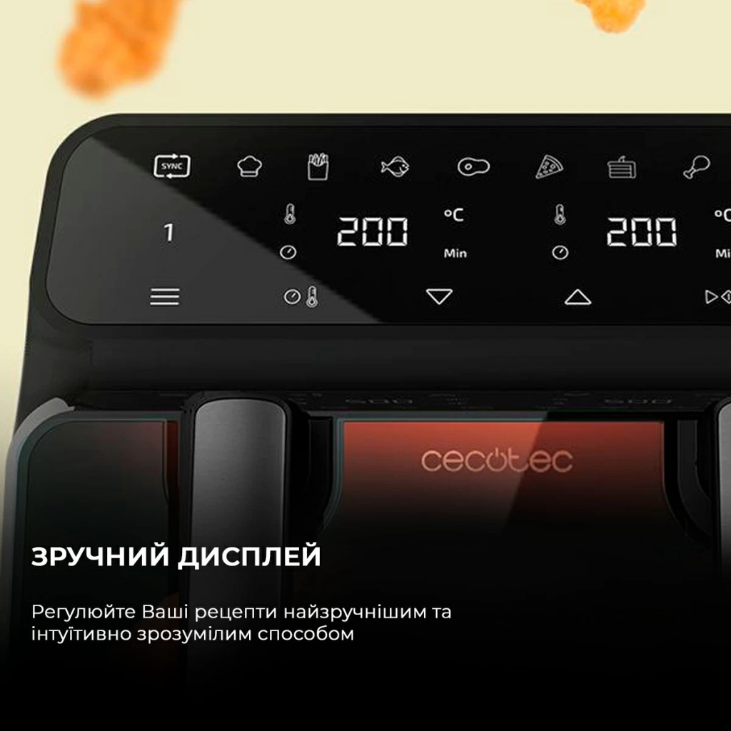 Мультипіч Cecotec Cecofry Advance 9000 Window (CCTC-04986) - зображення 12