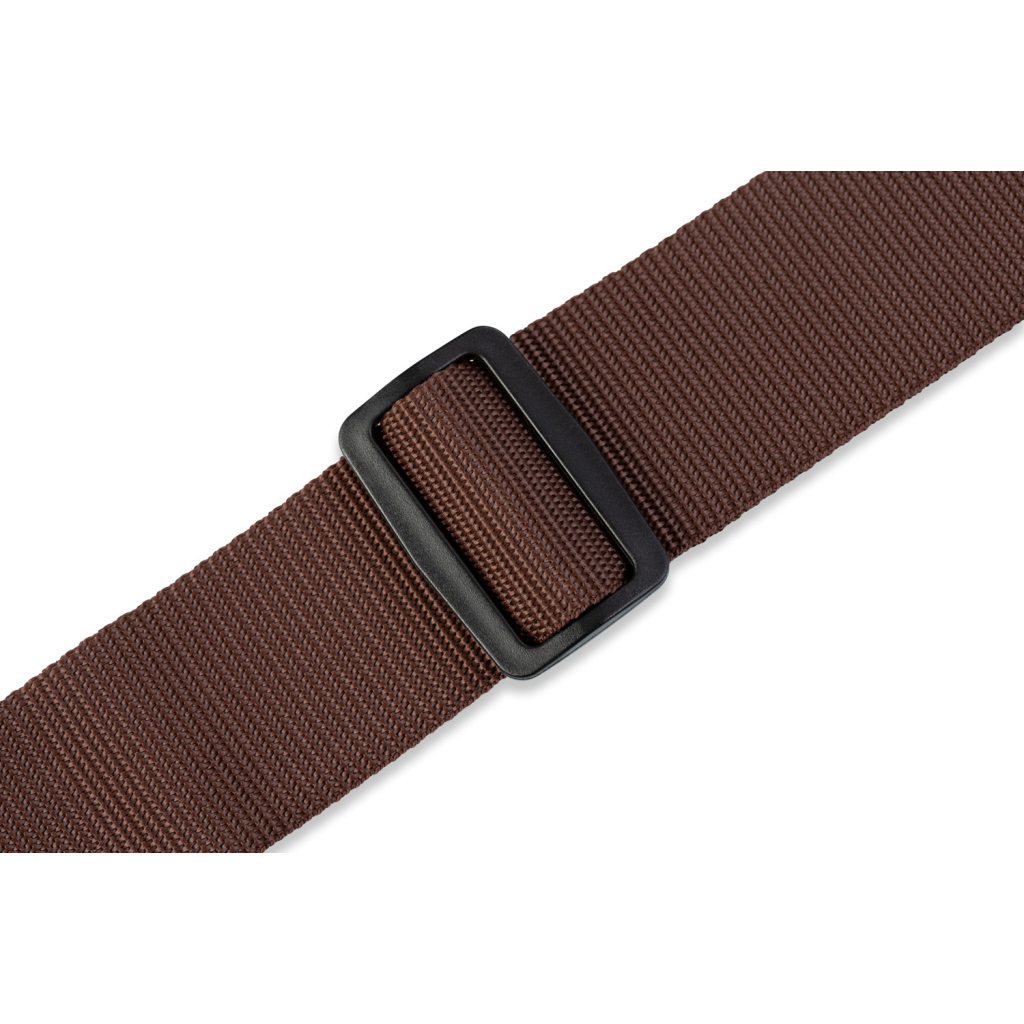 Ремінь для гітари Levy's Classics Series Polypropylene Guitar Strap Brown (M8POLY-BRN) - зображення 3
