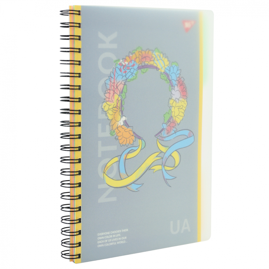 Блокнот Yes А4 Notebook UA 144 аркуша пластикова обкладинка (681943) - зображення 3