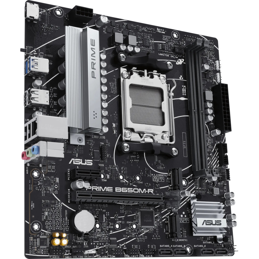Материнська плата ASUS PRIME B650M-R - зображення 3