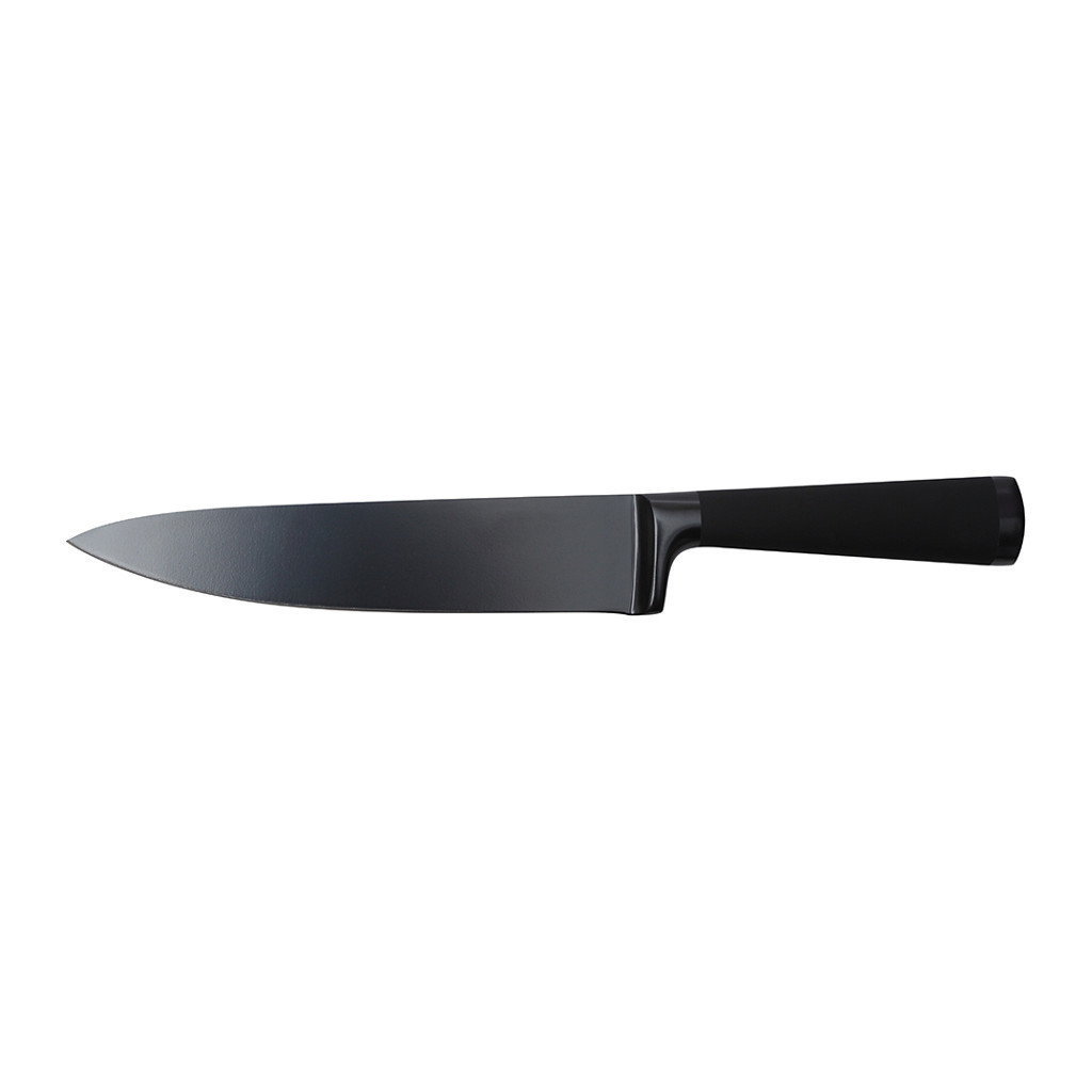 Кухонний ніж Bergner Black Blade шеф 20 см (BG-8777) - зображення 1