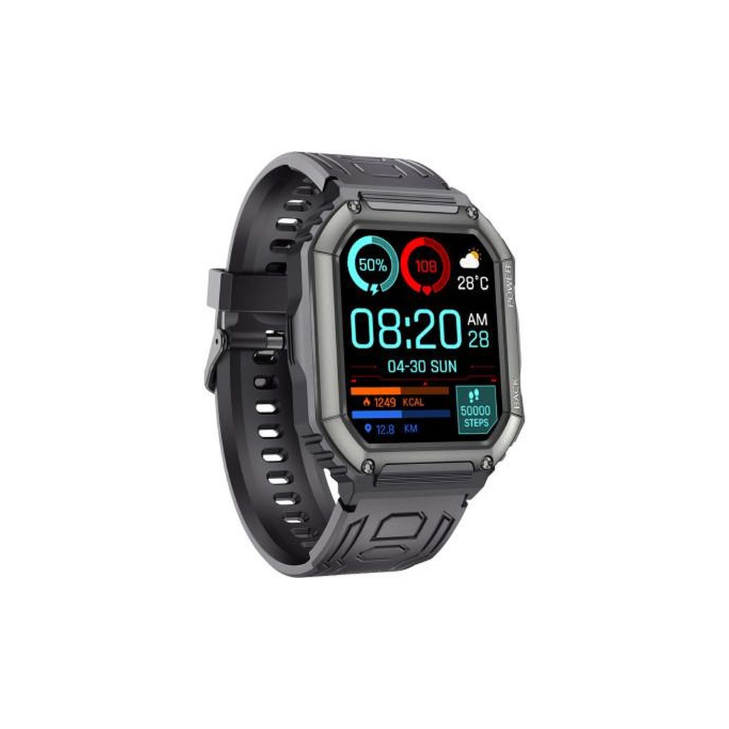Смарт-годинник Gelius Pro GP-SW007 (Tactical Navy) Bluetooth call (IP68) Black (GP-SW007 Black) - зображення 3