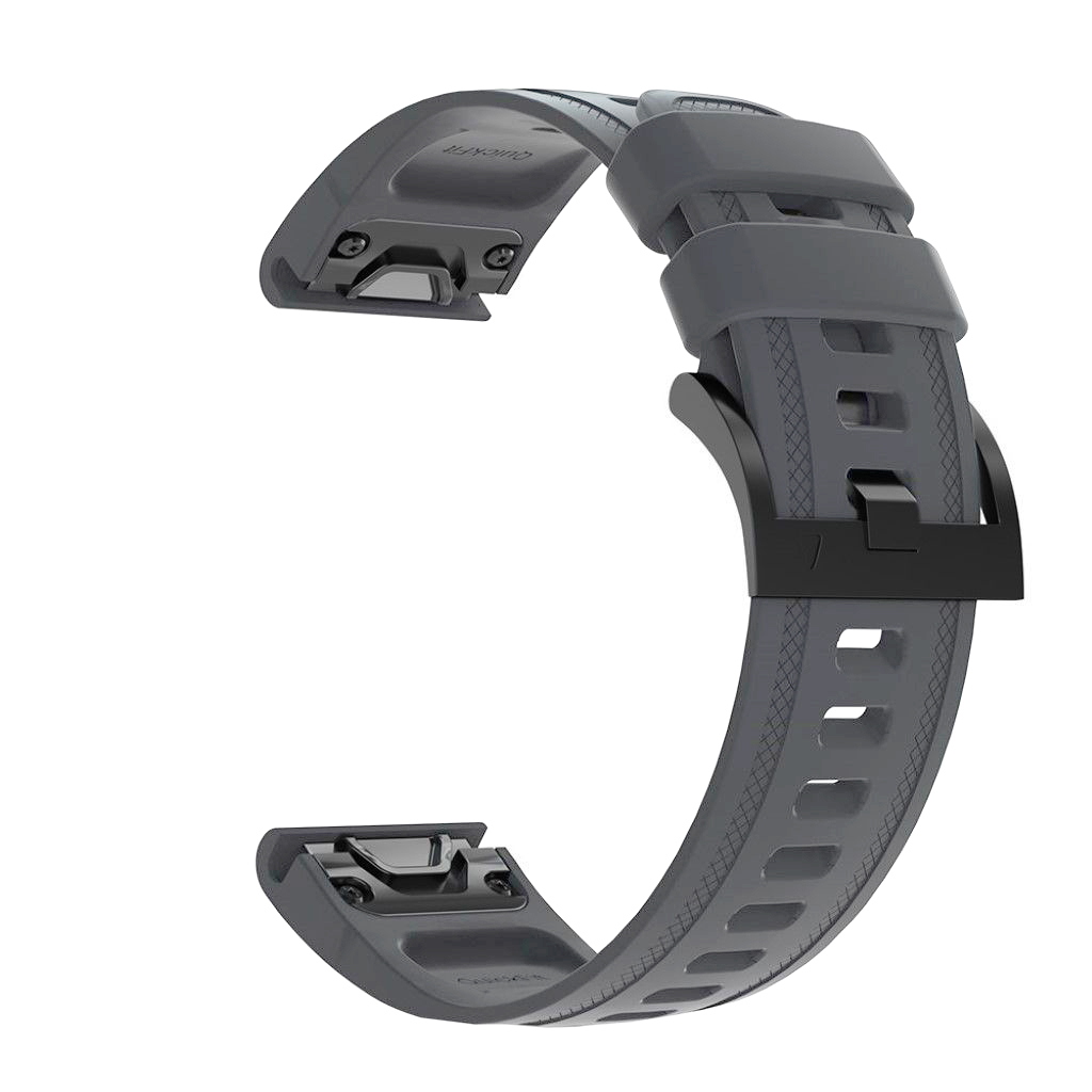 Ремінець до смарт-годинника Armorstandart Silicone 20mm для Garmin Fenix 5s/6s Grey (ARM60812) - зображення 3