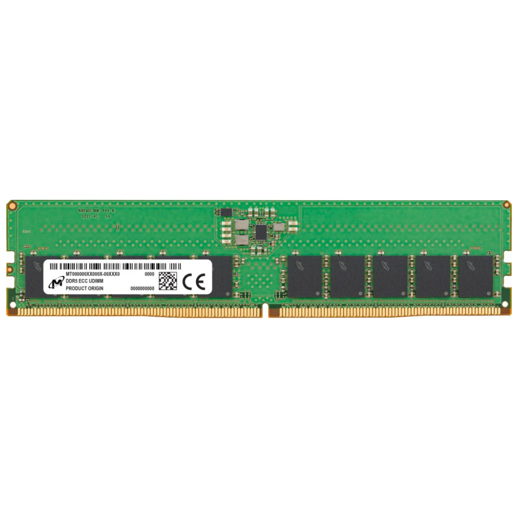 Модуль пам'яті для сервера Micron 16GB DDR5-4800/ECC (MTC10C1084S1EC48BR) - зображення 1